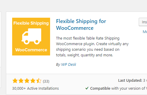 flexible shipping plugin