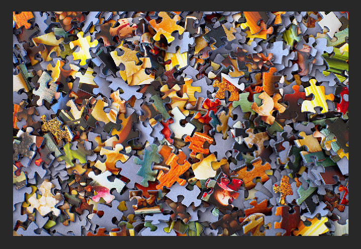 puzzle pieces background