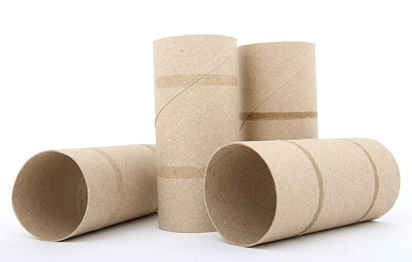 Repurposing toilet paper rolls