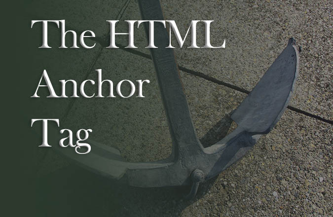 html anchor tag element