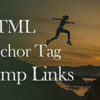 how to create html-anchor tag jump links