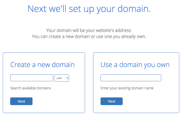 domain setup