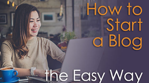 how to start a blog the easy way