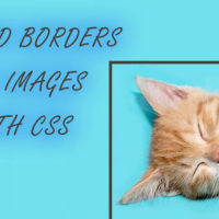 add a border to an image using css and html