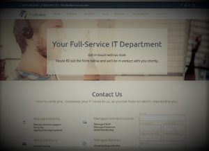 Modernized Website for an IT Service and Tech Support Company